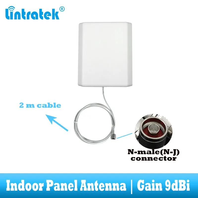 Lintratek 9dbi 700-2700 МГц 2G 3G 4G Внутренняя панельная антенна GSM CDMA WCDMA LTE UMTS внутренний ретранслятор антенна 4G LTE настенная антенна