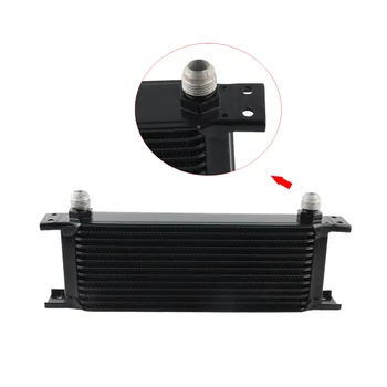 

13 ROW AN10 universal aluminum British type engine tranmission racing oil cooler