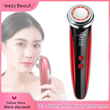 

LED Plasma Pen Beauty Instrument Facial Skin Care Tool Face Lifting Tighten Smooth Wrinkles Massager Hot &cold Beauty Instrument