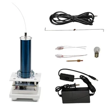 

Music Tesla Coil Arc Plasma Loudspeaker Wireless Transmission Experiment Desktop Toy Model YS17