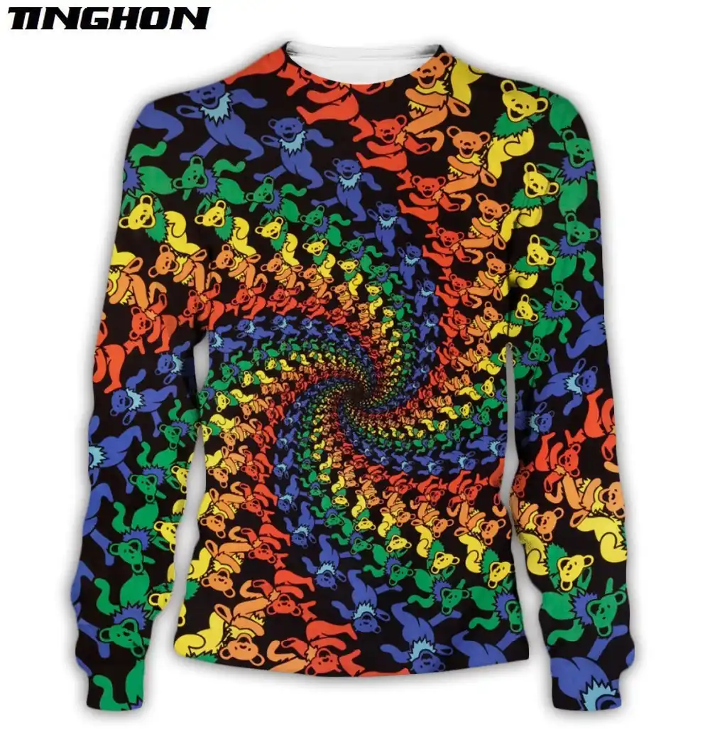 grateful dead 3d hoodie