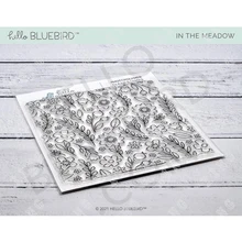 2022 New Special Sale in the Meadow Silicone Stamps Iy Scrapbooking Diary Paper Craft Greeting Card Decoration Embossing Stencil