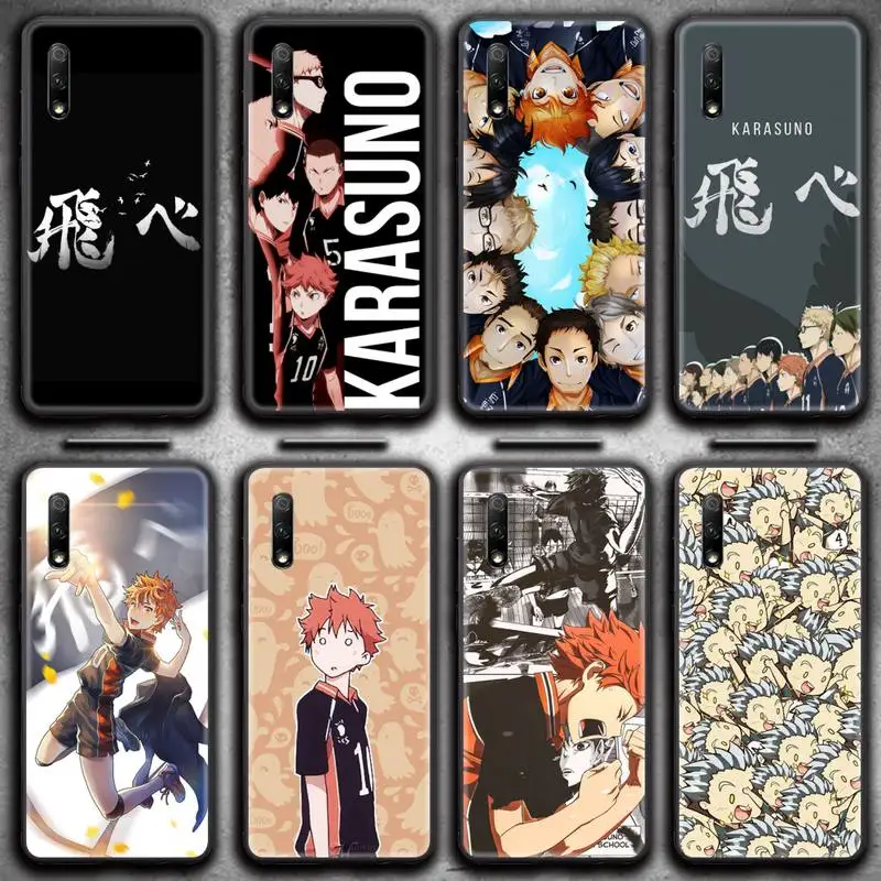 Hot Haikyuu Hinata Anime Volleyball Phone Case for Huawei Honor 30 20 10 9 8 8x 8c v30 Lite view 7A pro | Мобильные телефоны и