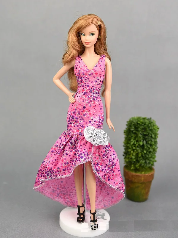 Новейшие аксессуары ручной работы, платье принцессы для Барби, оригинальная кукольная одежда 1/6, свадебное платье, несколько стилей, кукольная одежда - Цвет: only doll clothes  C