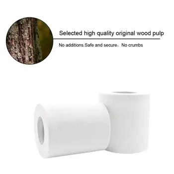 

2 Rolls/4 Rolls 4Ply High Quality Premium White Toilet Paper Roll Tissue soft home Bath Living Room Toilet Papers Tissue