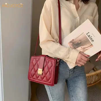 

Women Bags 2020 New Fashion Women Retro Solid Color Leather Shoulder Saddle Bag Female Casual Messenger Crossbody Handbags