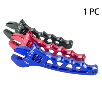 

AN3-AN12 Adjustable Wrench Automatic Aluminum Alloy Hand Tool Repair Spanner Household Hose Fitting Manual Universal Durable