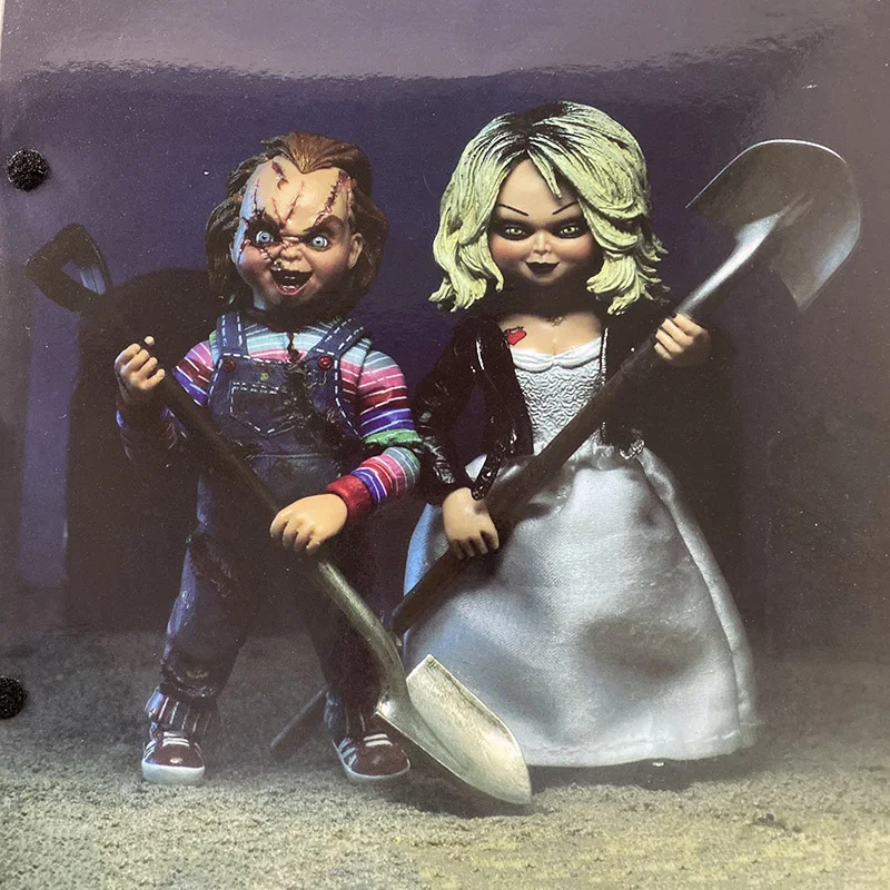 Фигурки NECA Bride Of Чаки Ultimate Тиффани фигурки счастливые из ПВХ экшн страшные