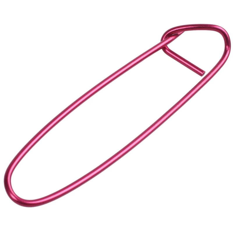 

8 Pieces Yarn Stitch Holder Set Knitting Needle Stitch Hooks 4 Sizes Random Colors