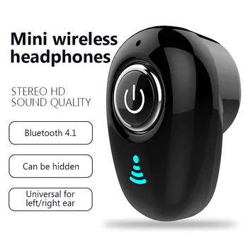 

Mini Bluetooth Noise Cancelling Headphone Invisible Ture Wireless Earphone Handsfree Stereo Headset TWS Earbud With Microphone