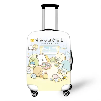 

Cartoon Sumikko Gurashi Printing Travel Luggage Cover Dust Case Suitcase Protective Cover Polyester Trolley Case cover
