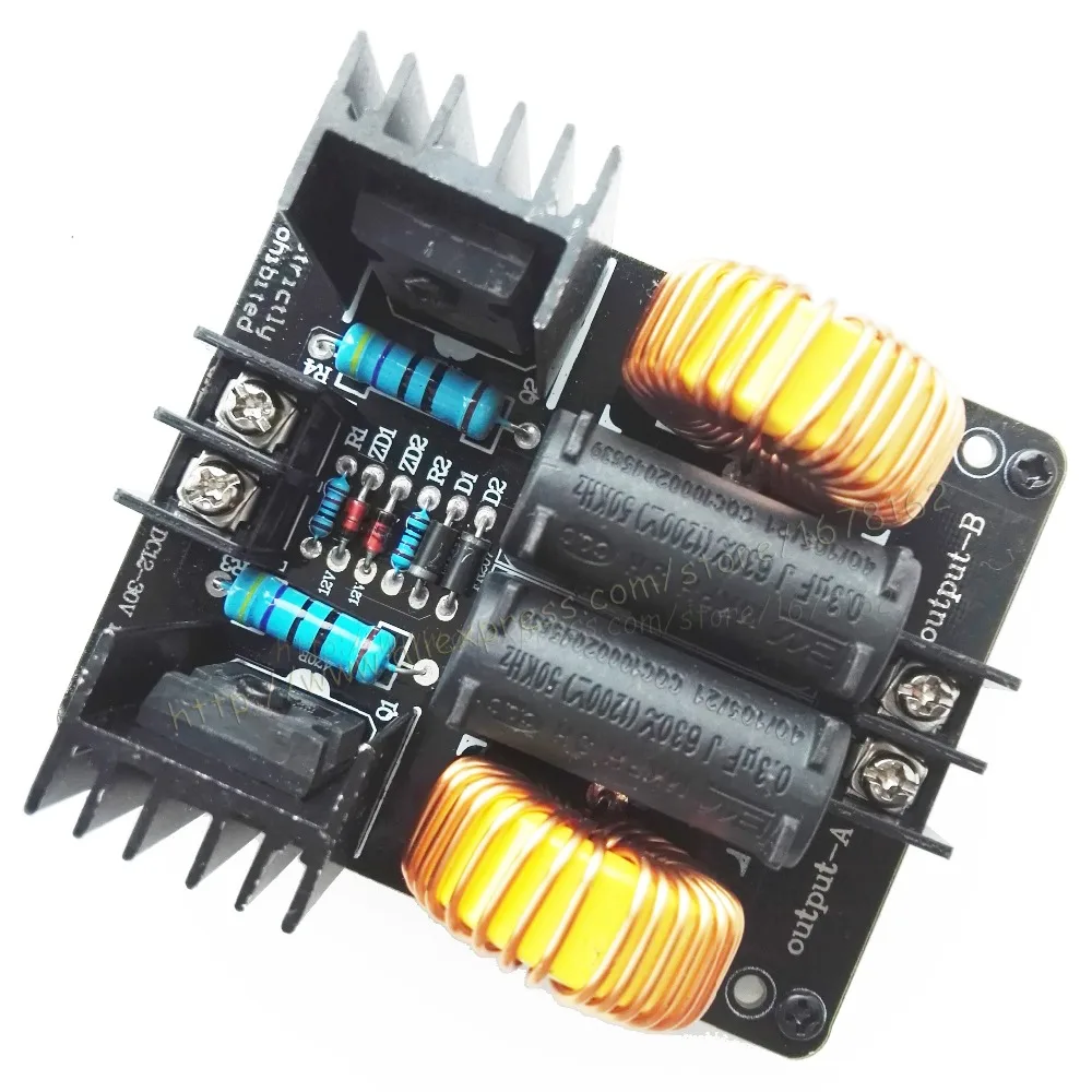 20A 1000W ZVS Low Voltage Induction Heating Board Module Flyback Driver