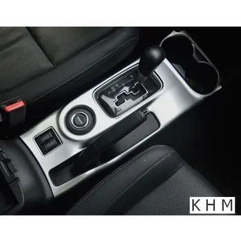 

chrome Console rear seat CUP Holder cover trim 1pcs for For Mitsubishi Outlander 2016