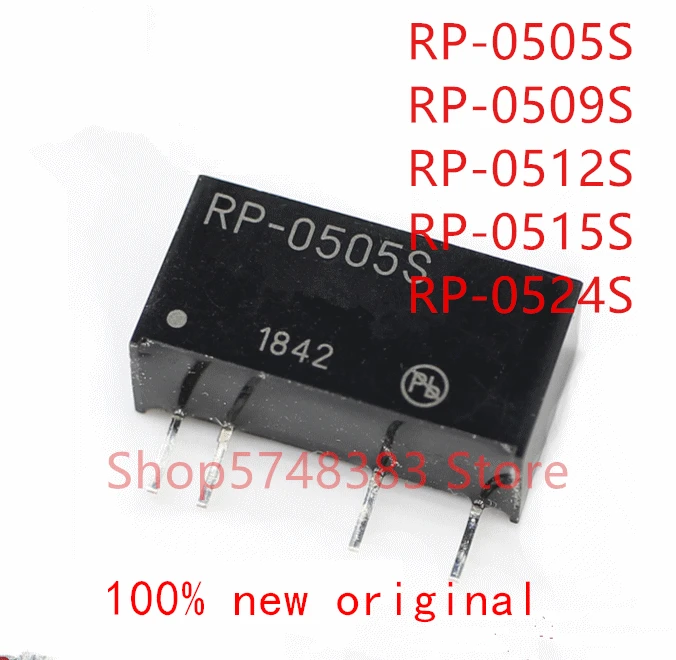 

Изолированный силовой модуль Sip-4 RP-1205S, 5 шт./лот RP-1209S, RP-1212S, RP-1215S, RP-1224S, DC-DC