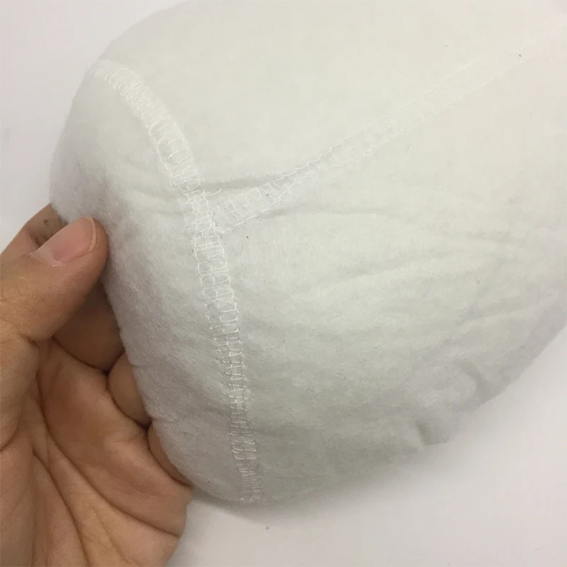 5 Pairs Turtle Back Shape White Female Big Size Fashionable Dress Cotton 3 Layers Shoulder Pads S0121L