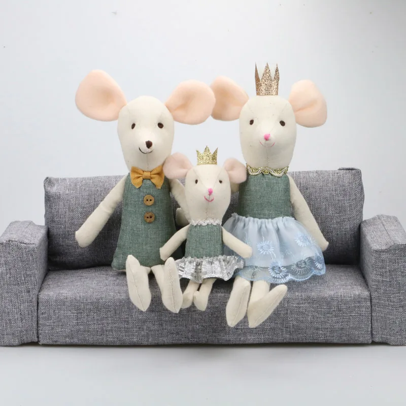 Игрушки мягкие плюшевые животные милая кукла мышка новая стильная игрушка