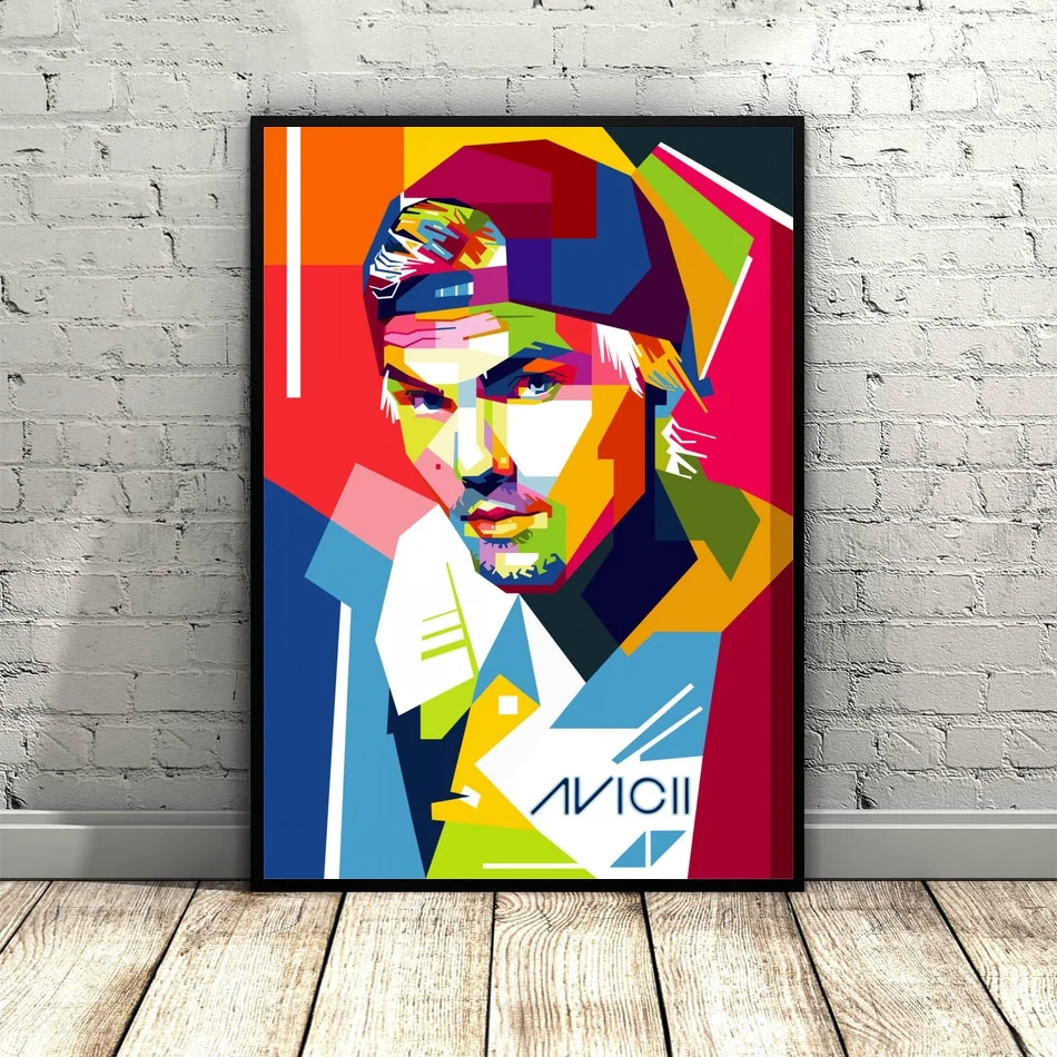 Avicii музыка звезда Искусство Холст плакат печать домашний Настенный декор