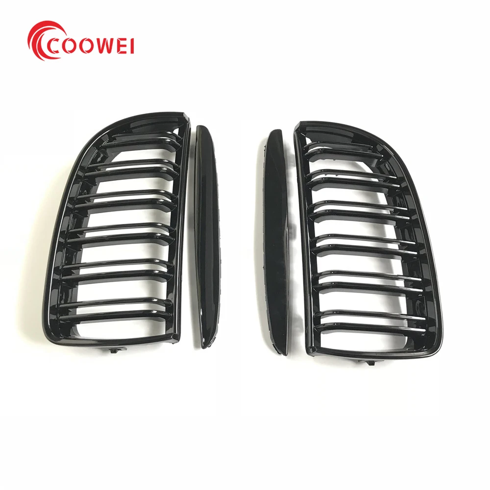 Двойная Передняя решетка для BMW E90 E91 320i 323i 325i 328i Sedan 4 двери 3 серии 2 шт. | Автомобили