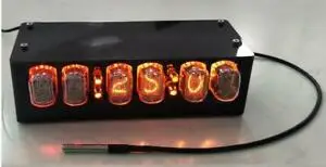 IN-12Ax6 IN1x2 лампа накаливания часы светящиеся часы Nixie трубка за пределами QS18-12