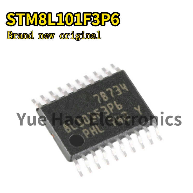 STM8L101F3P6 STM STM8 STM8L STM8L101 STM8L101F STM8L101F3 IC MCU 8BIT 8KB FLASH TSSOP-20 | Электронные компоненты и