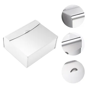 

1pc Bathroom Tissue Holder Stainless Steel Hand Towel Holder for Home Hotel