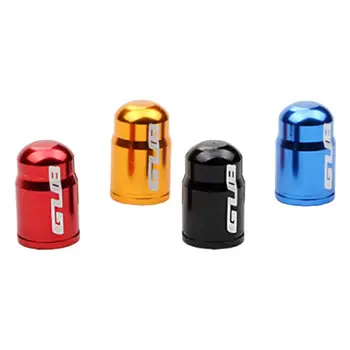 

New GUB Aluminum Alloy Tyre Air Valve Caps Dust Cover for Mountain Road Bike Accessories Parts Supplies 50pieces per bottle