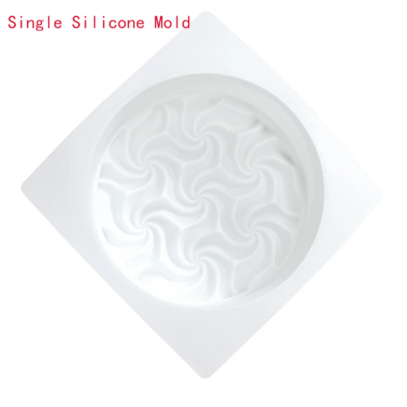 Single Spiral Flower Shape Cake Silicone Mold French Mousse Dessert Mould Bakeware Chocolate Tools Pastry Pan Cake Decorate Tool2