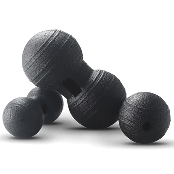 

1 Set Of 3 Peanut Massage Balls Fitness Massage Yoga Ball Yoga Training Ball Fitness Stretching Ball