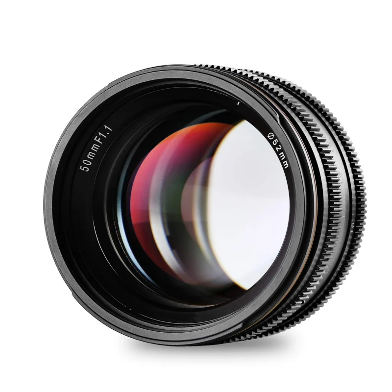 

50mm F1.1 APS-C Large Aperture Manual Focus Lens For Canon NEX For Fuji X M4 EOS-M / 3 Camera Mount For Mirrorless Camera