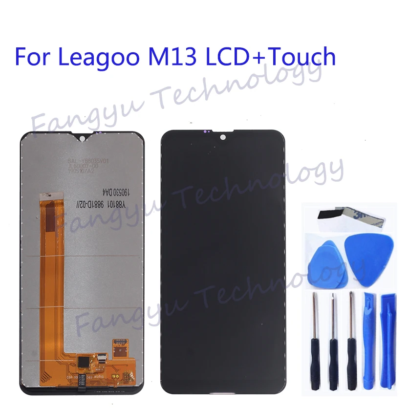 

original display For LEAGOO M13 LCD monitor and touch screen component digitizer Glass screen repair kit