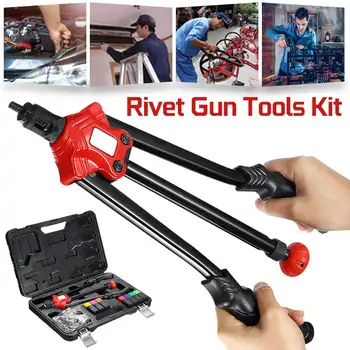 

Hand Threaded Rivet Nuts Guns Set BT-610 Manual Riveter Riveting Rivnut Tool for M3/M4/M5/M6/M8/M10/M12 Nut with Box
