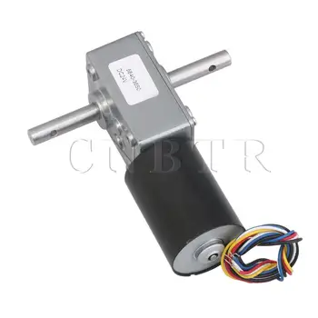 

CNBTR 80RPM 24V Worm Geared Box Brushless Motor 1:100 Reduction Ratio CW/CCW