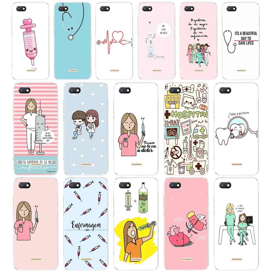 92SD Medicine Nurse Doctor Dentist Soft Silicone Tpu Cover phone Case for xiaomi redmi 6 Pro 6A note 5 mi 8 lite | Мобильные