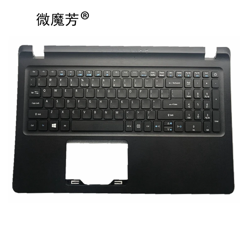 

Новая Черная Подставка для рук и клавиатура для ноутбука Acer Aspire ES1-572, ES1-533, ES1-523, ES1-524, 6b. Gd0n2.001