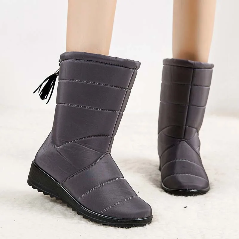 Boots Female Winter 2020 Waterproof Shoes For Women Style Women's Ankle Boots Brand Designer Ladies Shoes Botas Mujer
