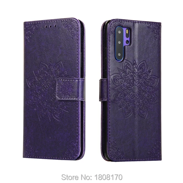 Кошелек с мандалой кожаный чехол для huawei P30 Pro P20 Lite Honor 20 mate 30 30 9X 8X NOVA 5 Flower Flip Skin Cover 50 шт