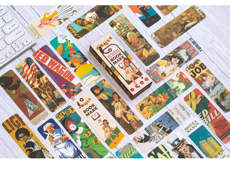 复古文艺书签_27