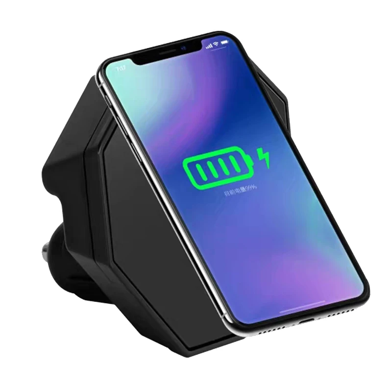 10w car wireless charger QI phone charging fast charging plate mobile phone holder accessories for Audi A6 C8 2019 2020