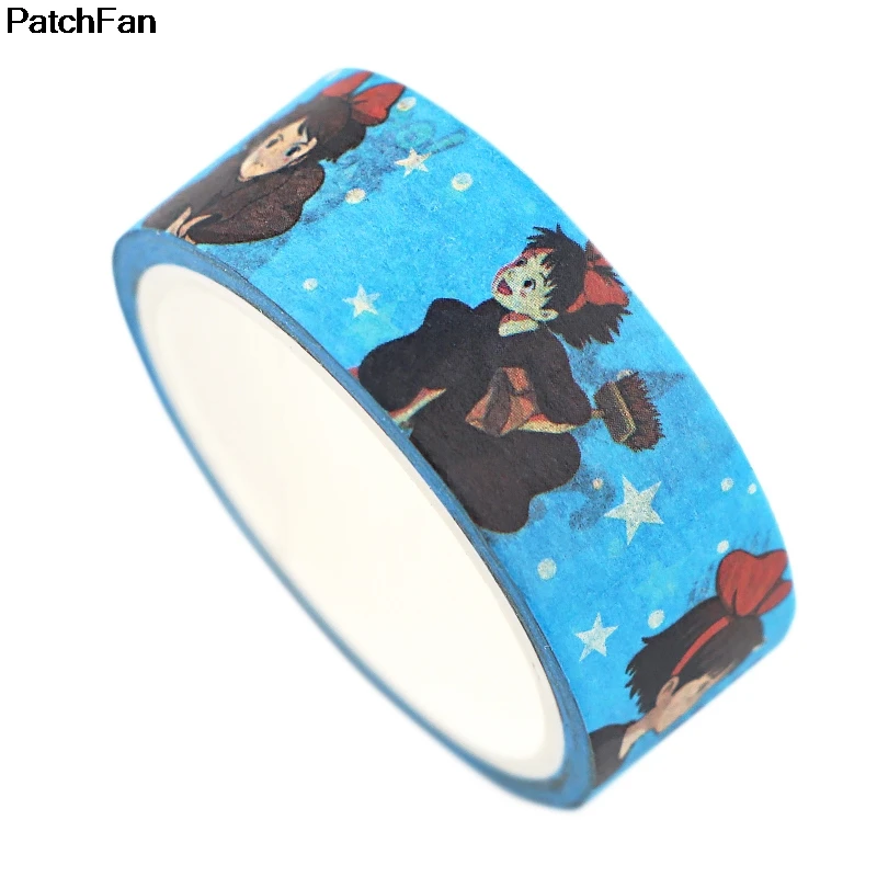 Patchfan Kiki служба доставки Сделай Сам Скрапбукинг липкий клей Васи бумага маскирующая лента печатные узоры наклейки Наклейка A2671