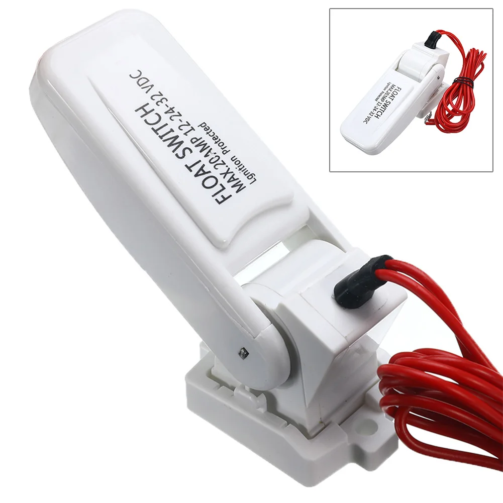 

Controller DC Marine Float Switch Boat Portable Automatic Flow Sensor Electric 12V 24V 32V Leakproof Water Level For Bilge Pump