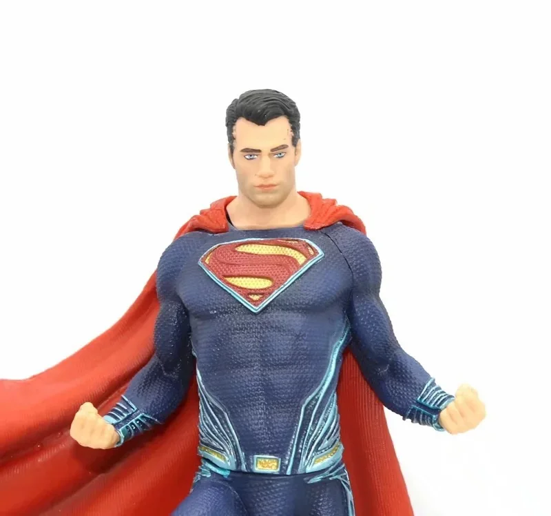 Диффузный динамический квадратный Аниме DC Лига Справедливости n'asakii Супермен версия Фильма Супергероя статуя в штучной упаковке Гараж Комплект
