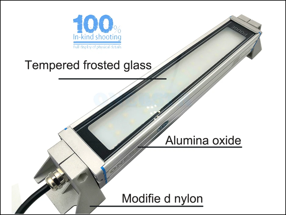 12W 24V 220V Led Panel Working Light CNC ee Machine Work Tool Lighting High illumination strong light Waterproof IP67 Frosted panel Freeshipping 1