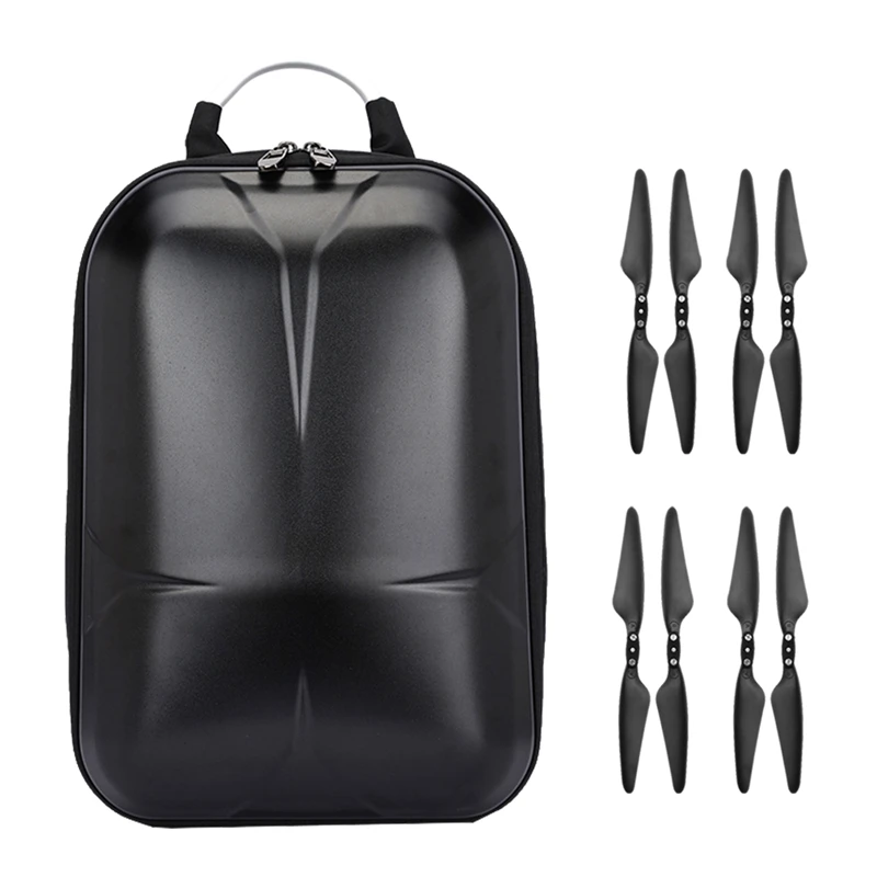 

For Hubsan Zino H117S Rc Quadcopter Waterproof Hardshell Pc Backpack Box Case+Propeller