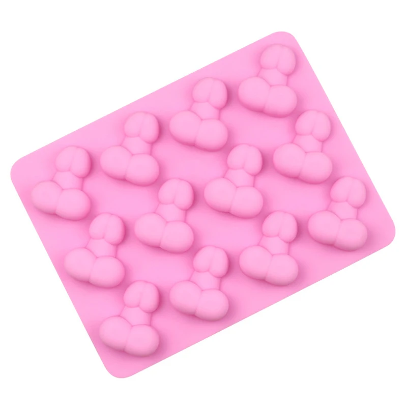 684-888032.jpg 3D DIY Sexy Penis Silicone Cake Mold Dick Ice Cube Tray Chocolate Molds