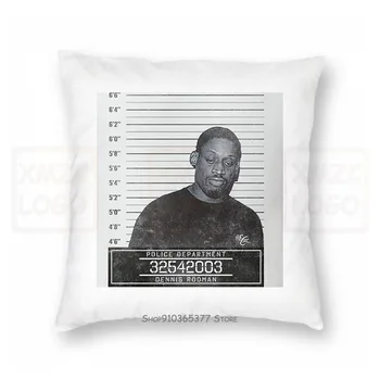 

Dennis Rodman Famous Sports Star Mugshot Police Department Pillow case Women Men