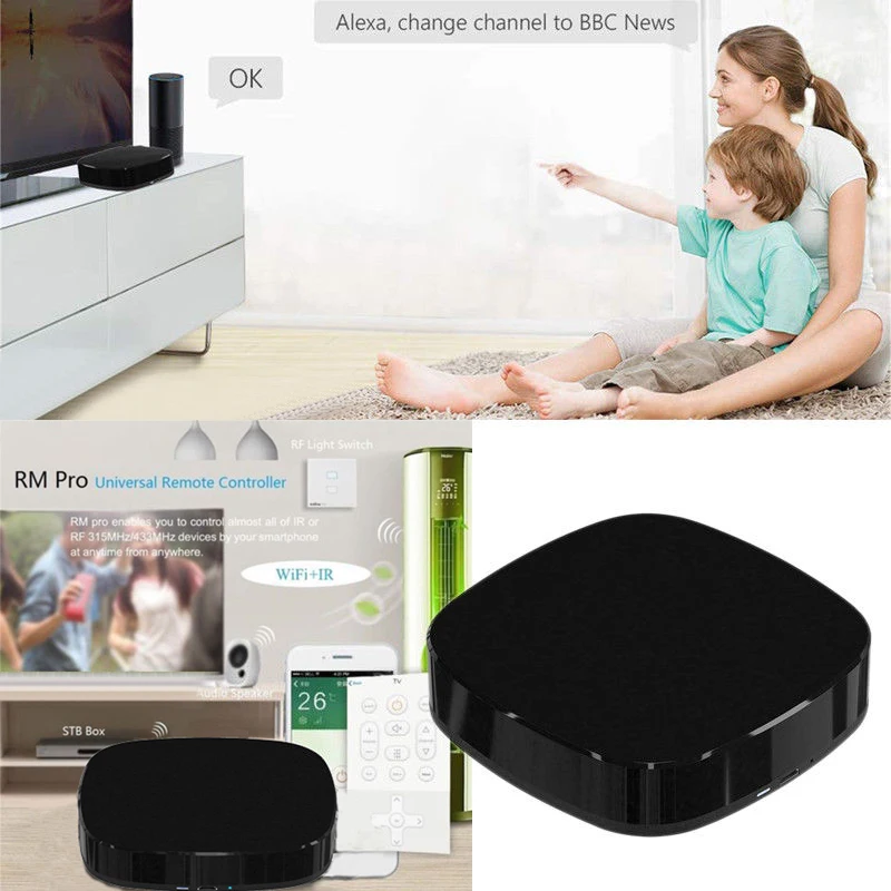 

Universal Wifi Smart Remote Control IR Support Voice WiFi Smart Home Automation For Alexa Google IFTTT Assistant