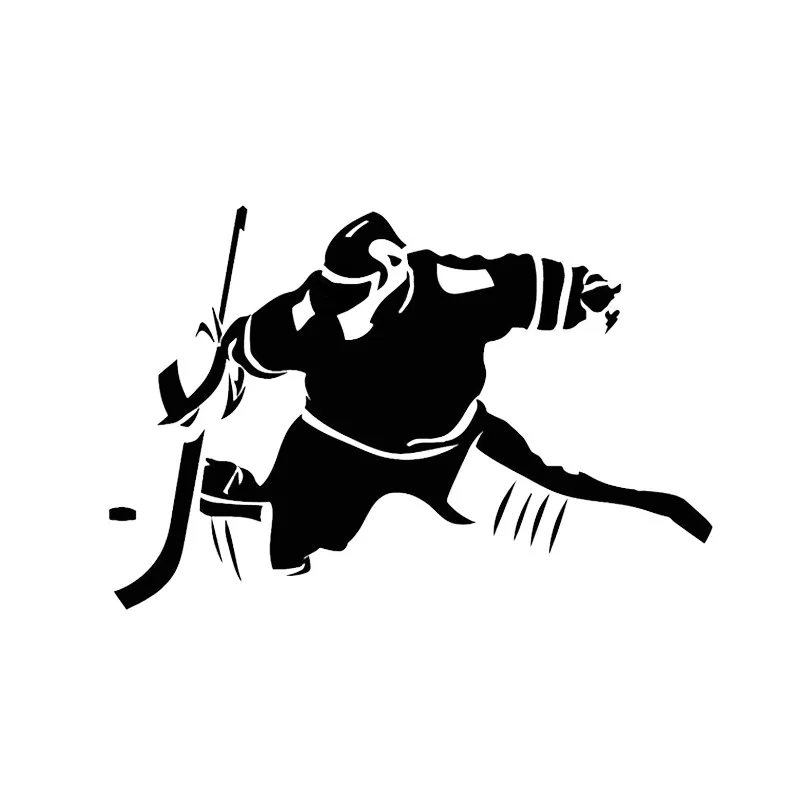 

Personality Car Sticker Reflective Decoration Hockey Decor Car Styling Vinyl Decal Accessories PVC 15cm X 10cm
