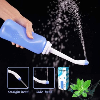 

Portable Long Nozzle Accurate Baby Large Capacity Toilet Travel Personal Cleaner Handheld Washing Pregnant Home Sprayer Bidet