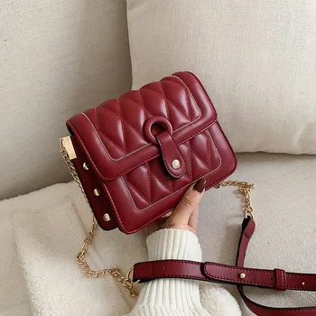 

France Niche Western Style ling ge Chain Bag Female 2020 Spring and Summer New Wild Small Package Shoulder Shoulder Bag