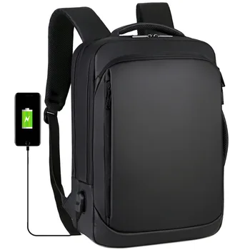 

New business backpack Waterproof skin film computer bag multifunctional business backpack large capacity leisure travel bag